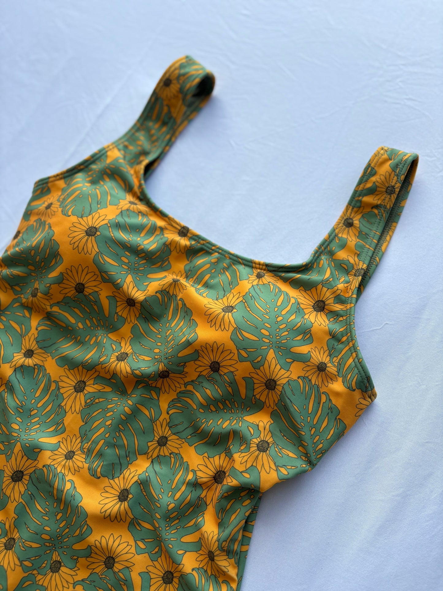 Tekela one-piece in Sunrise Yellow