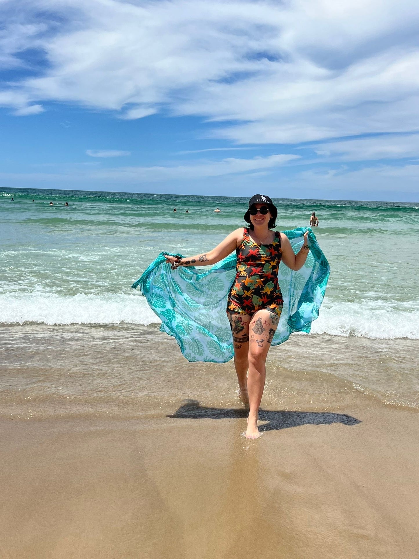 Francesca Sarong in Fiji Blue