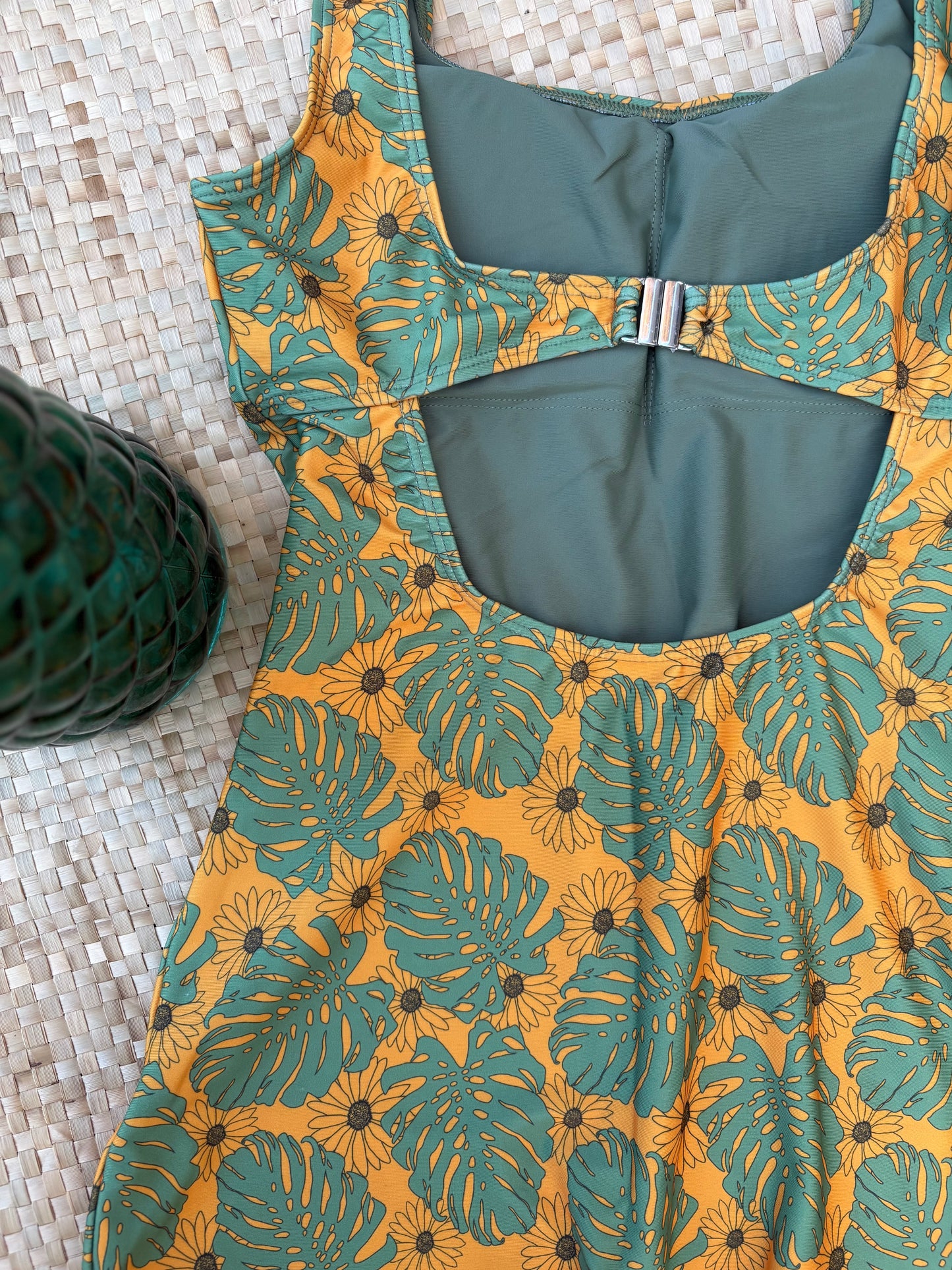 Tekela one-piece in Sunrise Yellow