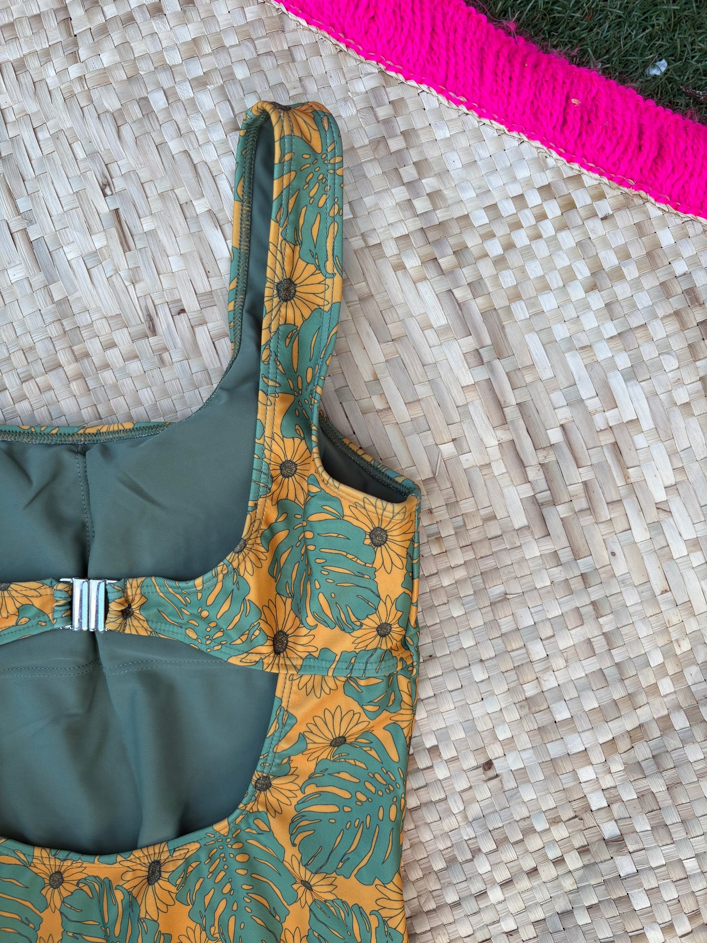 Tekela one-piece in Sunrise Yellow