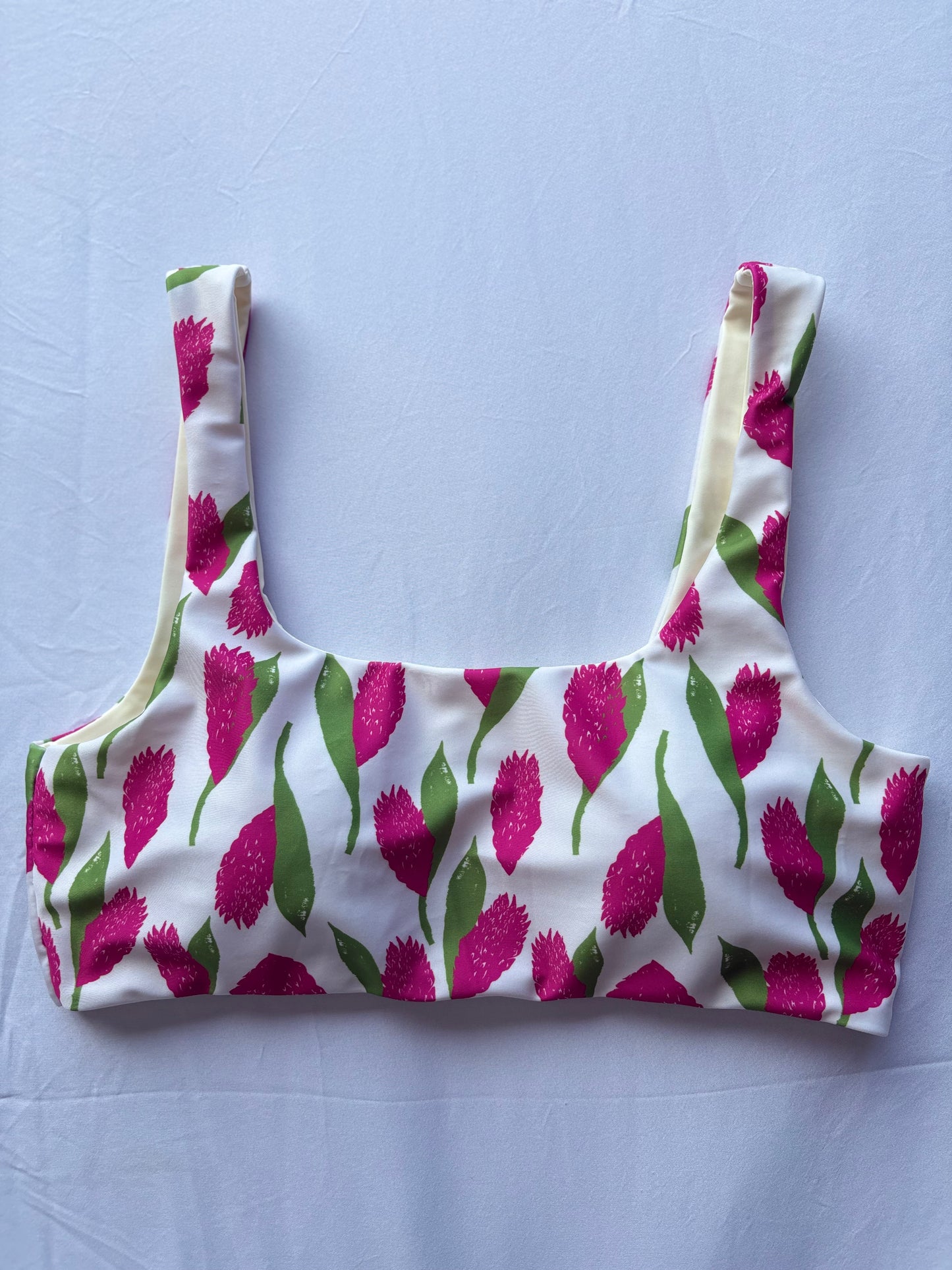 Emily Bikini Top — Pink Ginger