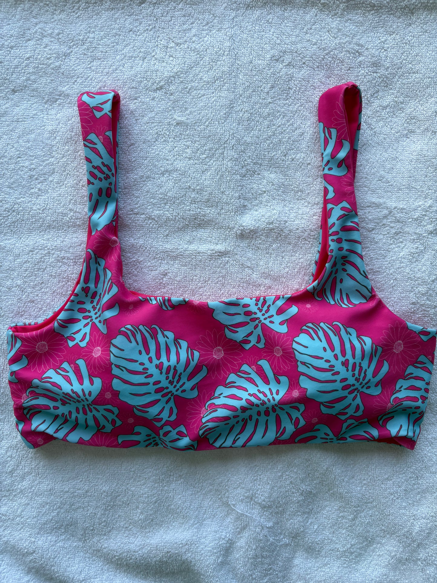 Emily Bikini Top — Bubblegum Pink