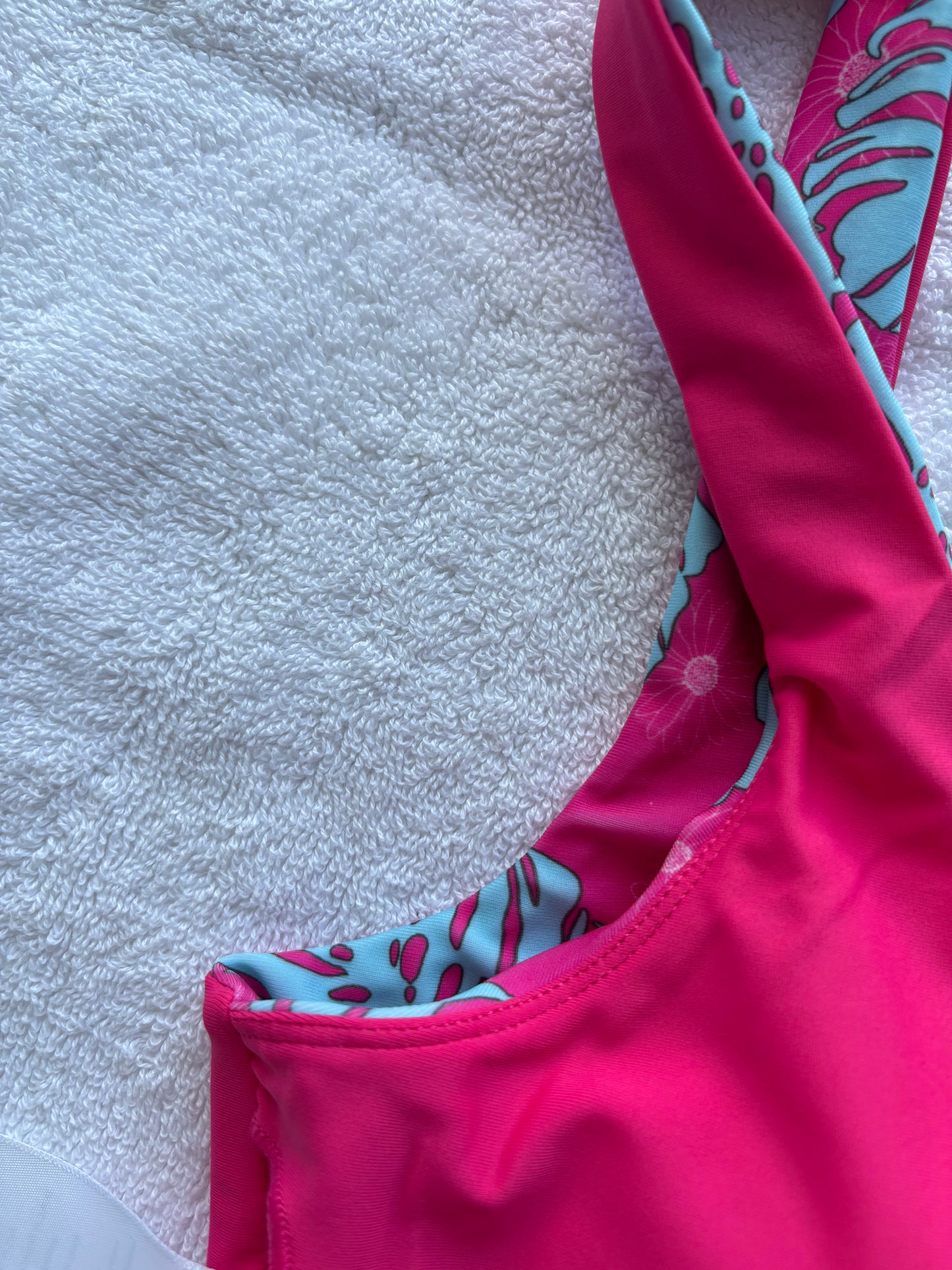 Emily Bikini Top — Bubblegum Pink