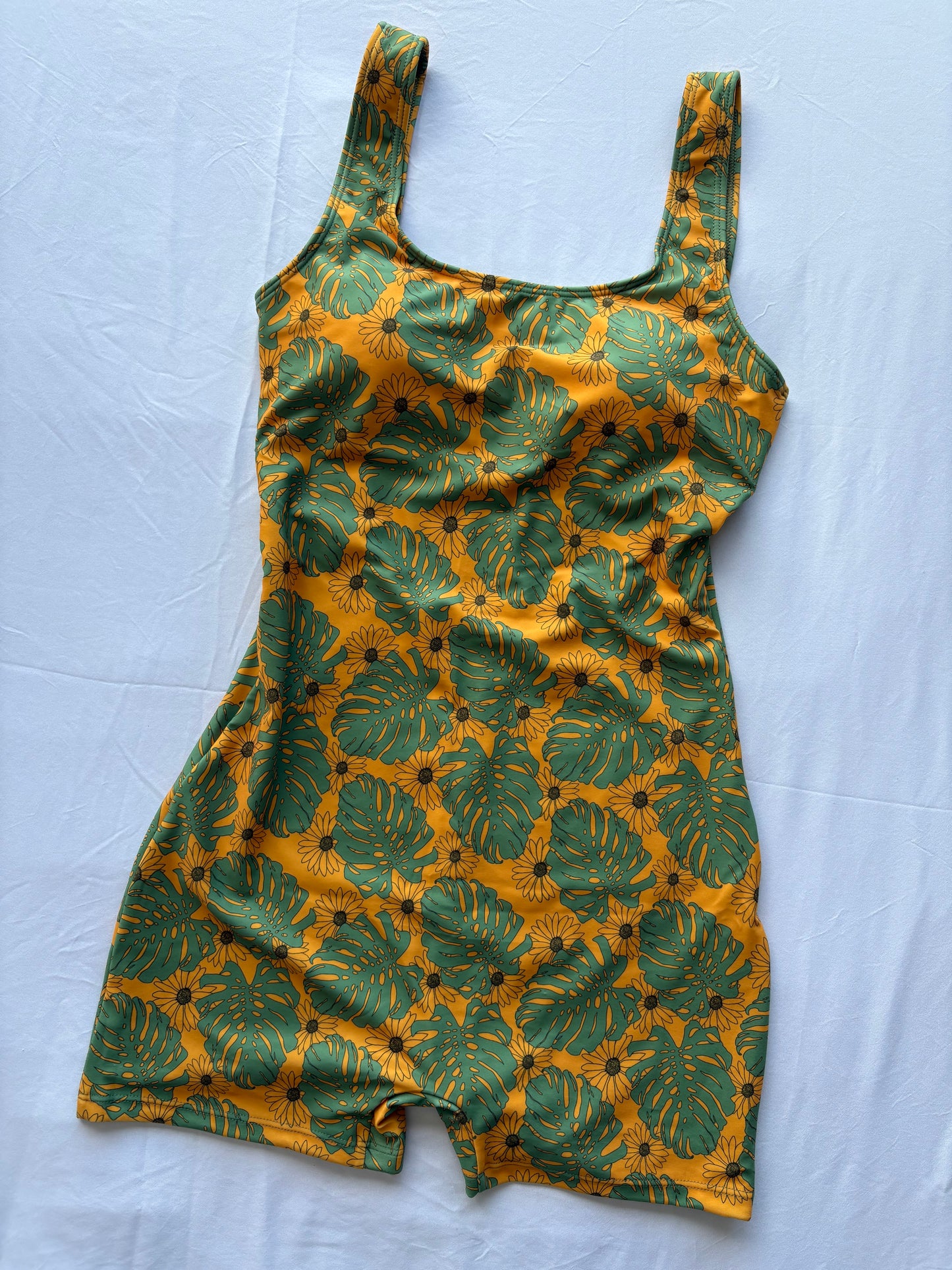 Tekela one-piece in Sunrise Yellow