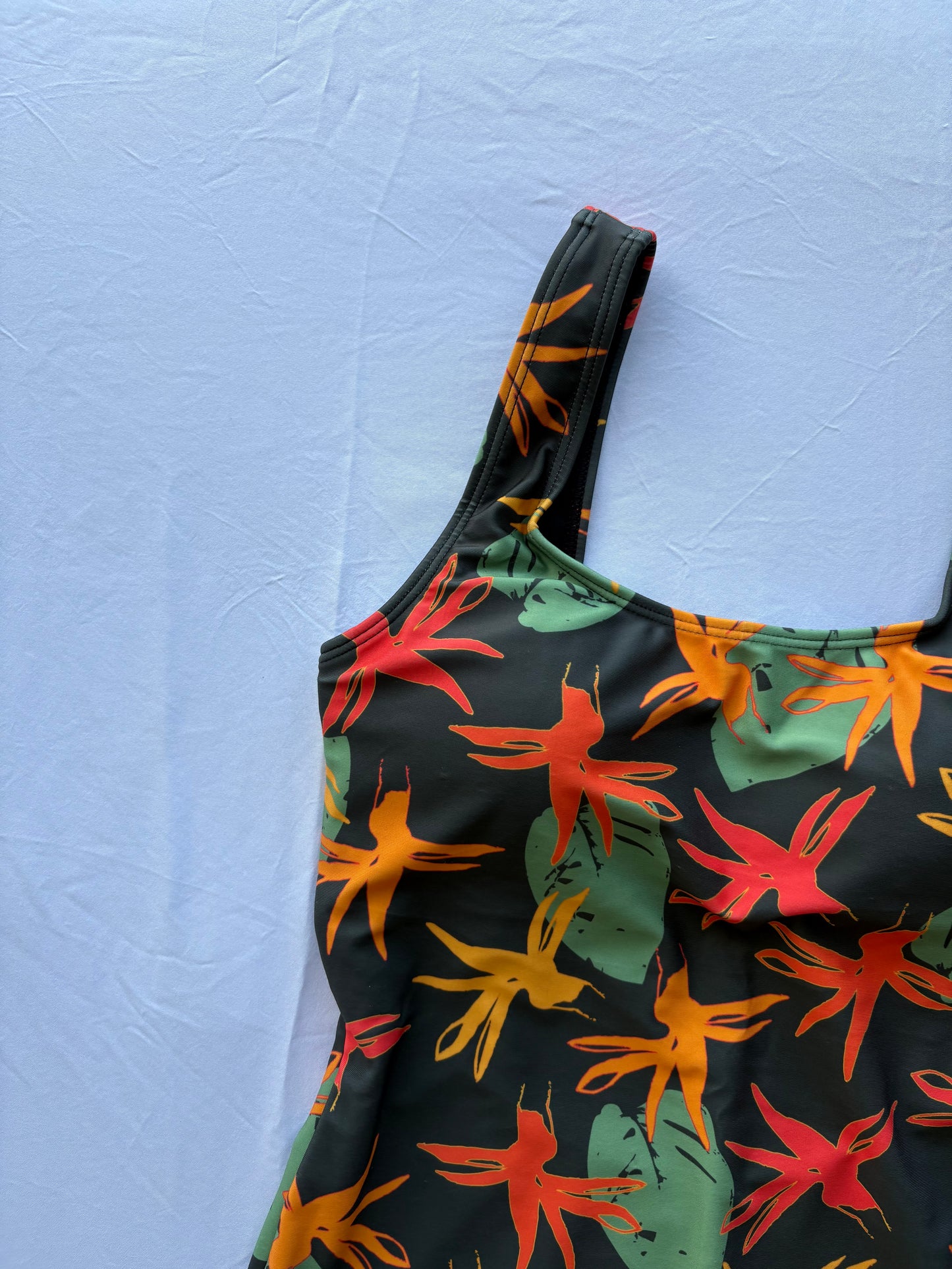 Tekela one-piece in Charcoal