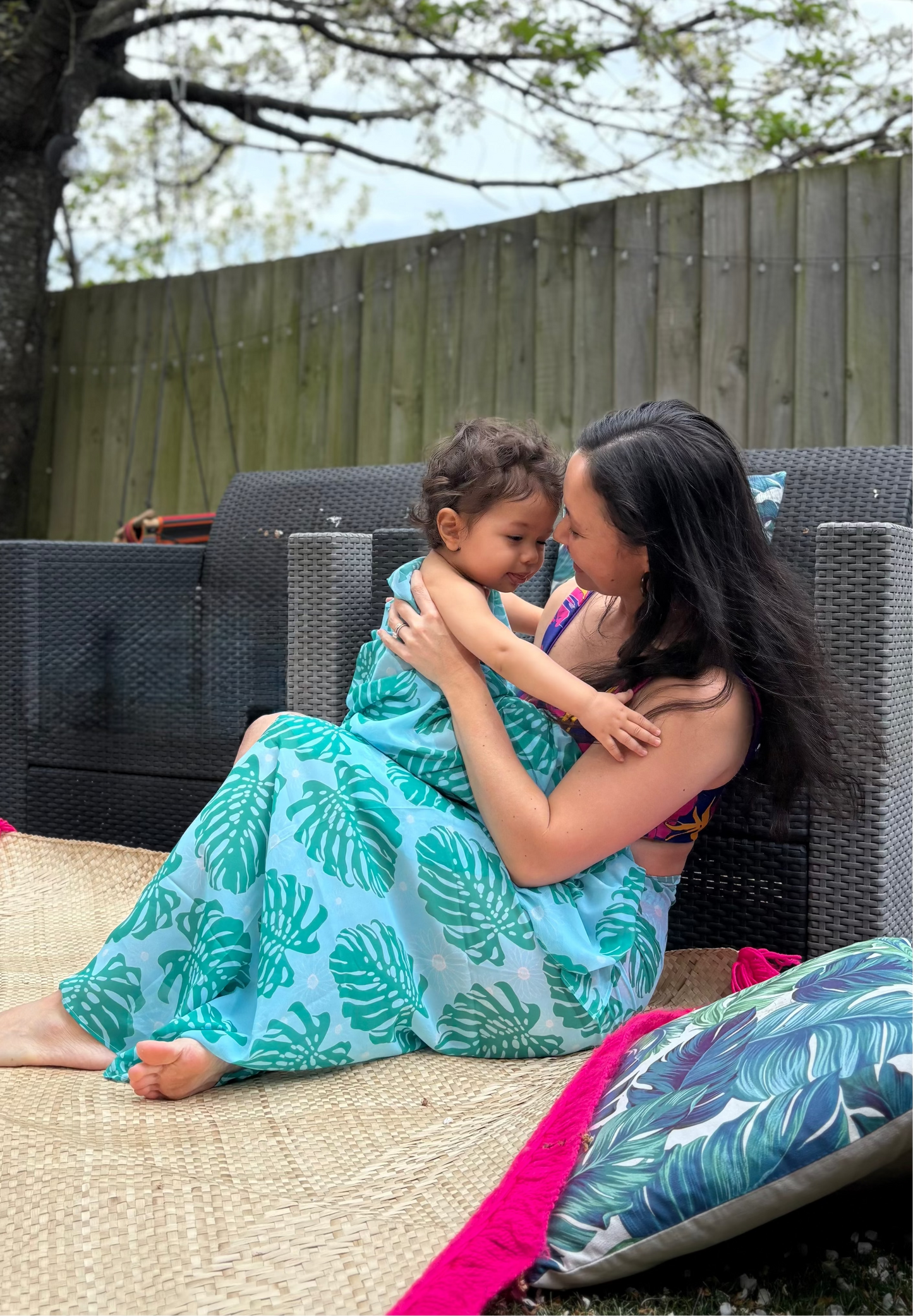 Francesca Sarong in Fiji Blue