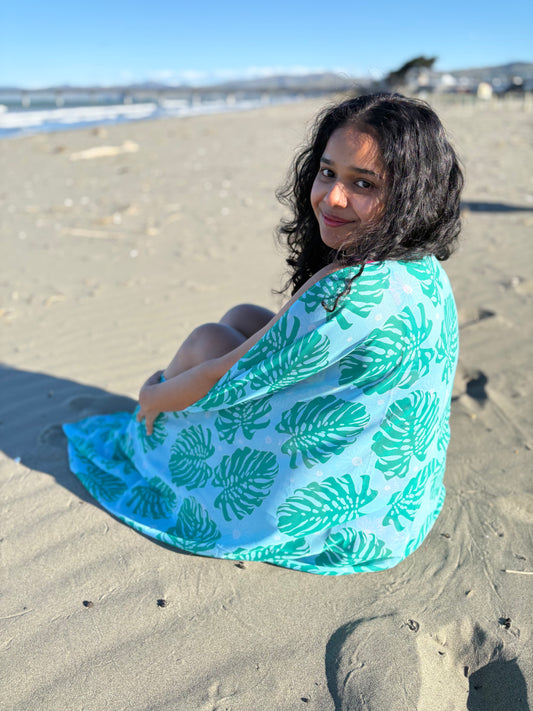 Francesca Sarong in Fiji Blue