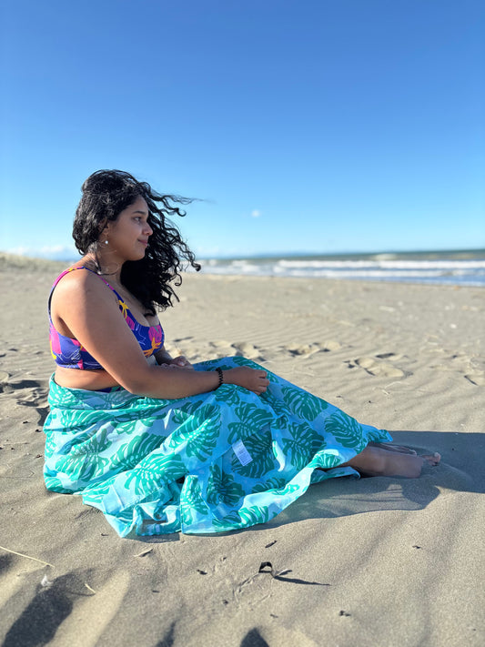 Francesca Sarong in Fiji Blue