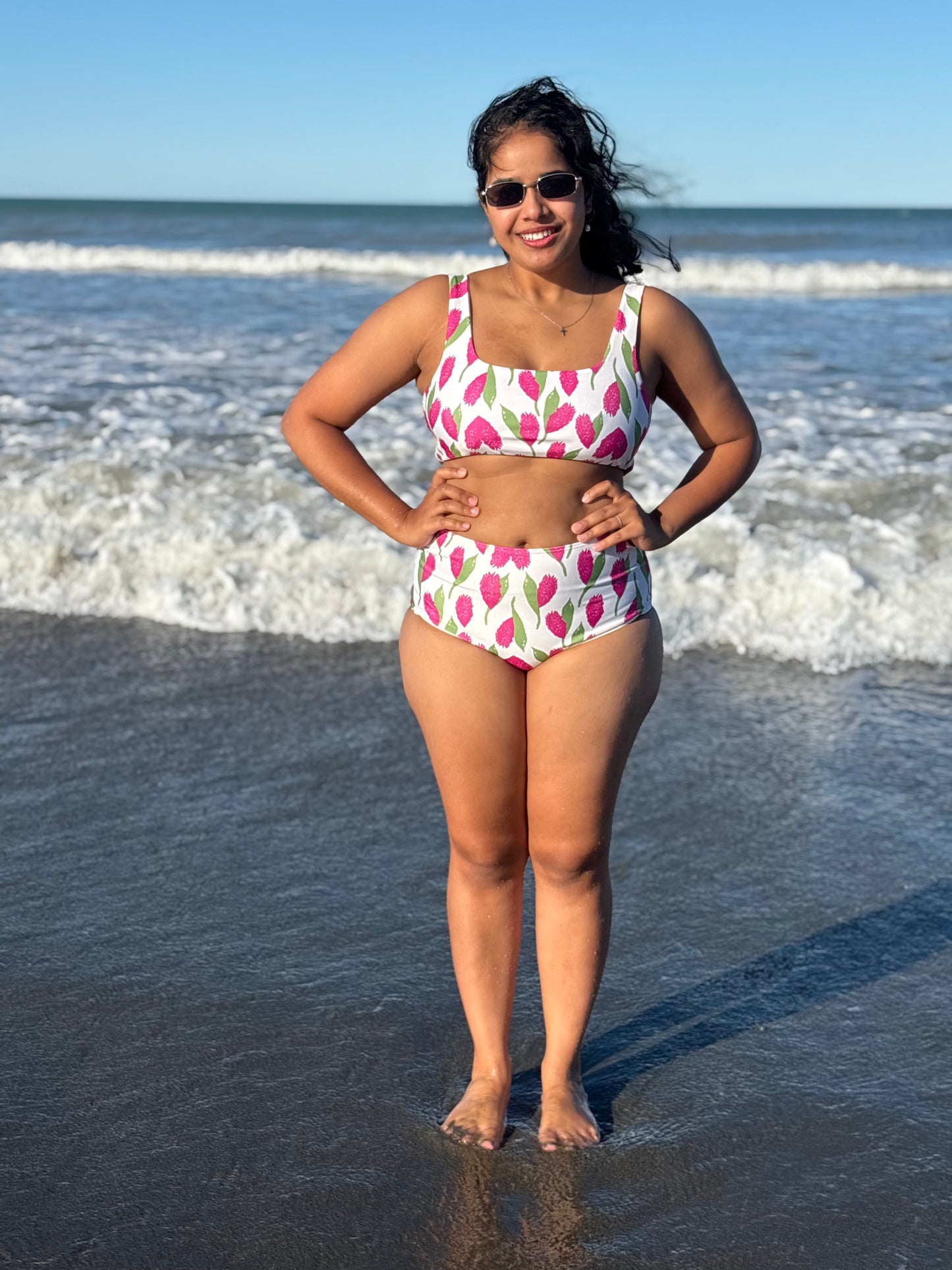 Emily Bikini Top — Pink Ginger