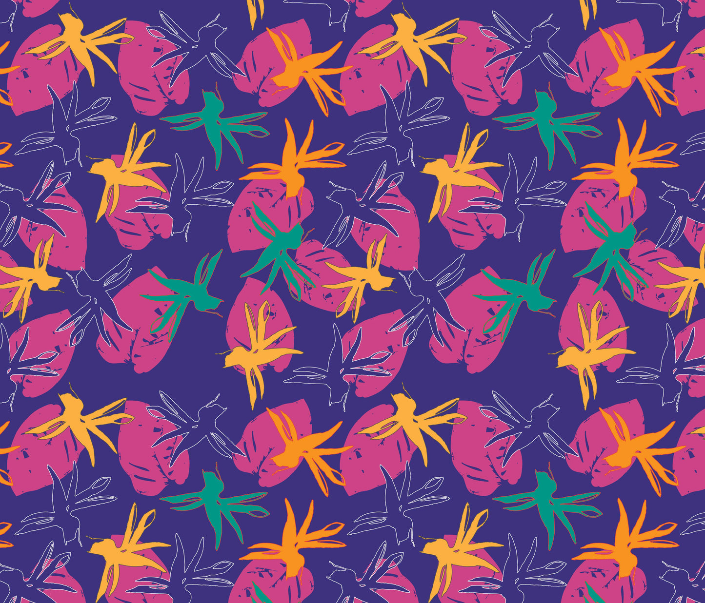 Emily Bikini Set in Midnight Paradise